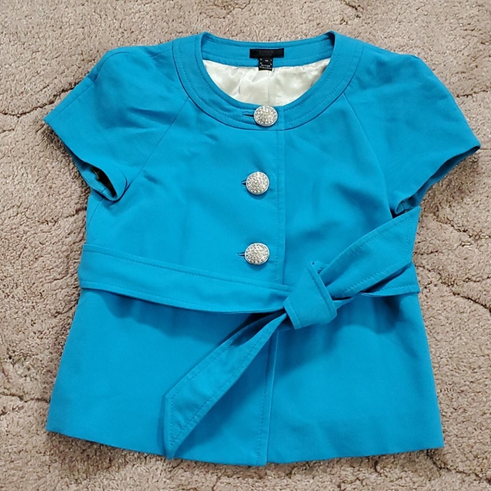 Blue J. Crew Collection jacket sz 10